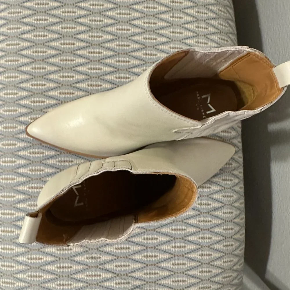 Marc Fisher LTD Ivory Oshay Pointed Toe Bootie - NEVER WORN - NEW OUT OF BOX - Picture 5 of 5